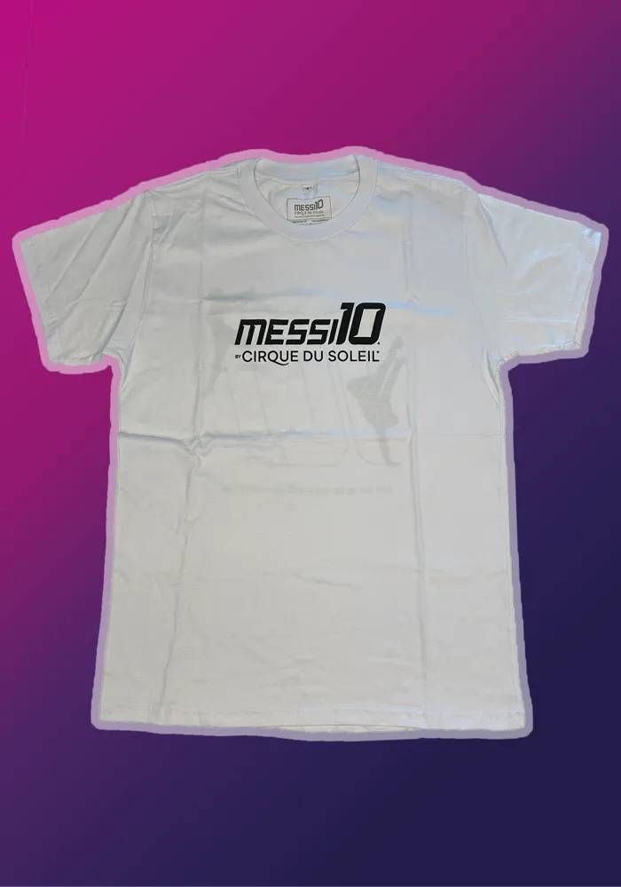 Remera Messi10 Acróbatas Blanca